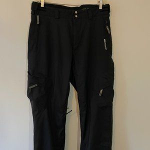 DNA Descente North America Mens Size 38 Black Snow Ski Pants
